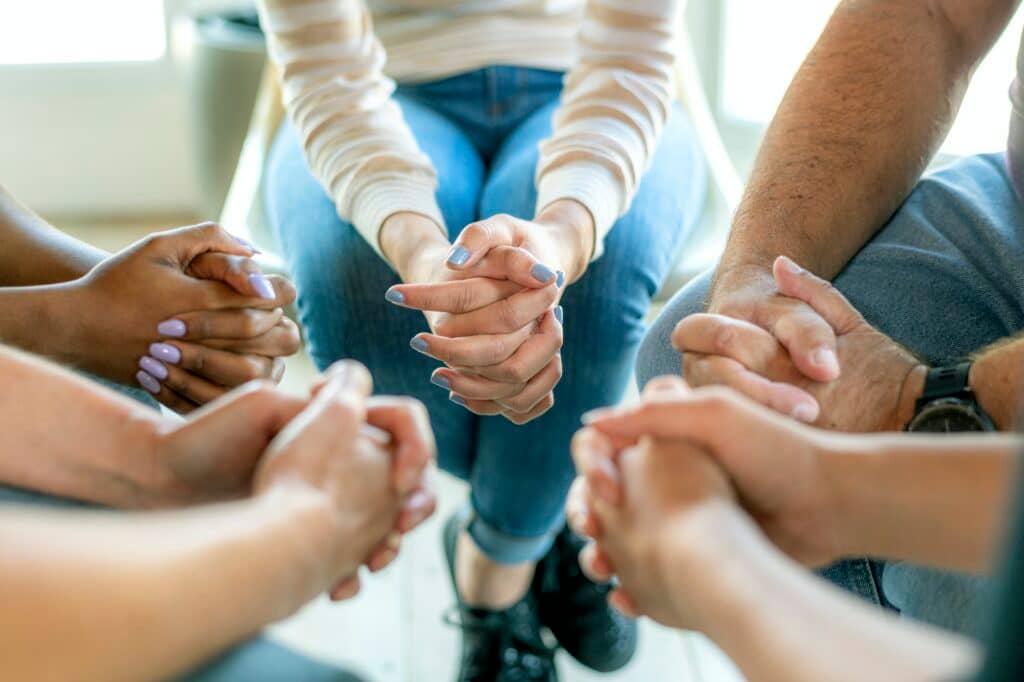 Prayer group session